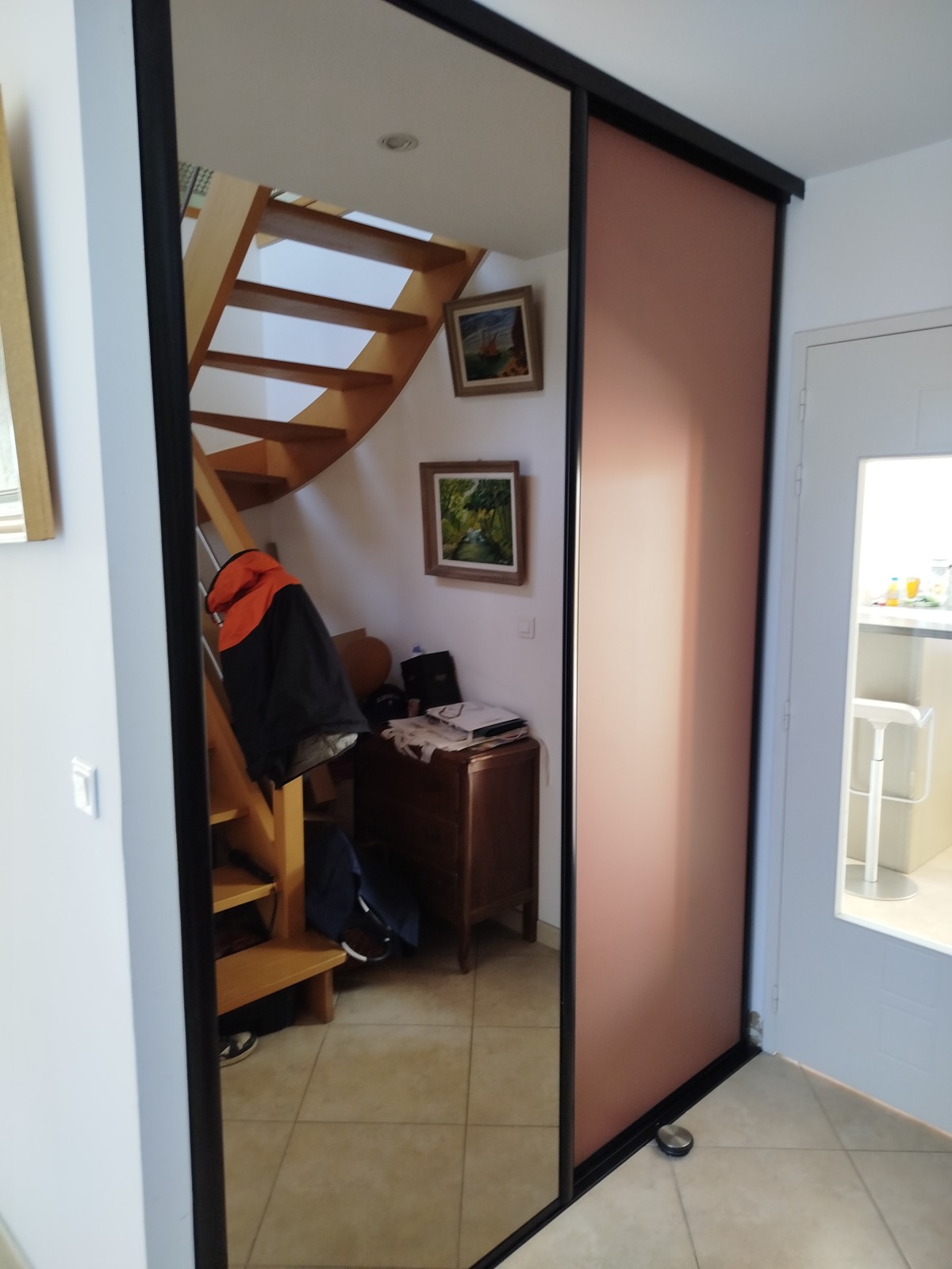 Remplacement de portes de placard sur la commune de Mont Saint Aignan 