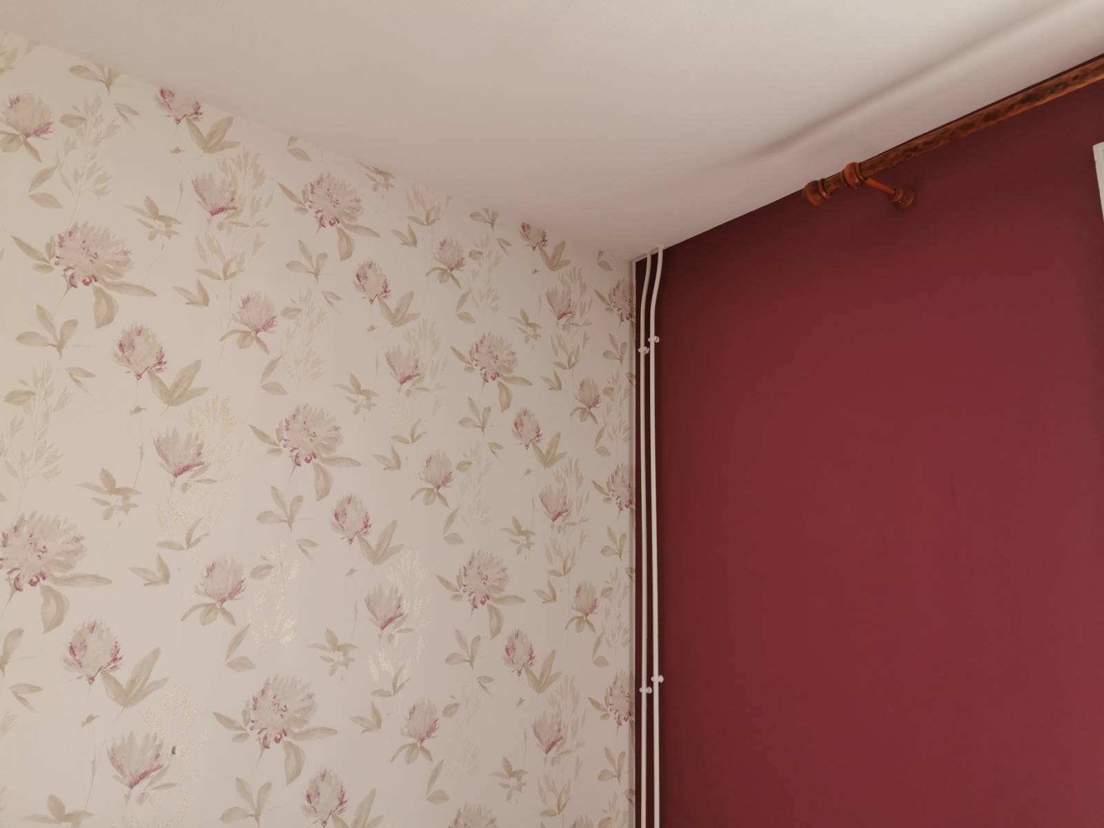 Travaux de peinture et papier peint après sinistre proche de Rouen