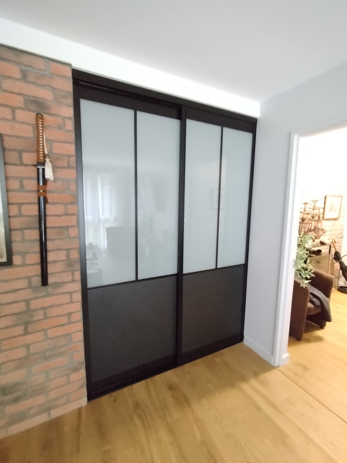 Aménagement d'un Aménagement d'un placard avec porte sur le secteur de Bois Guillaume 