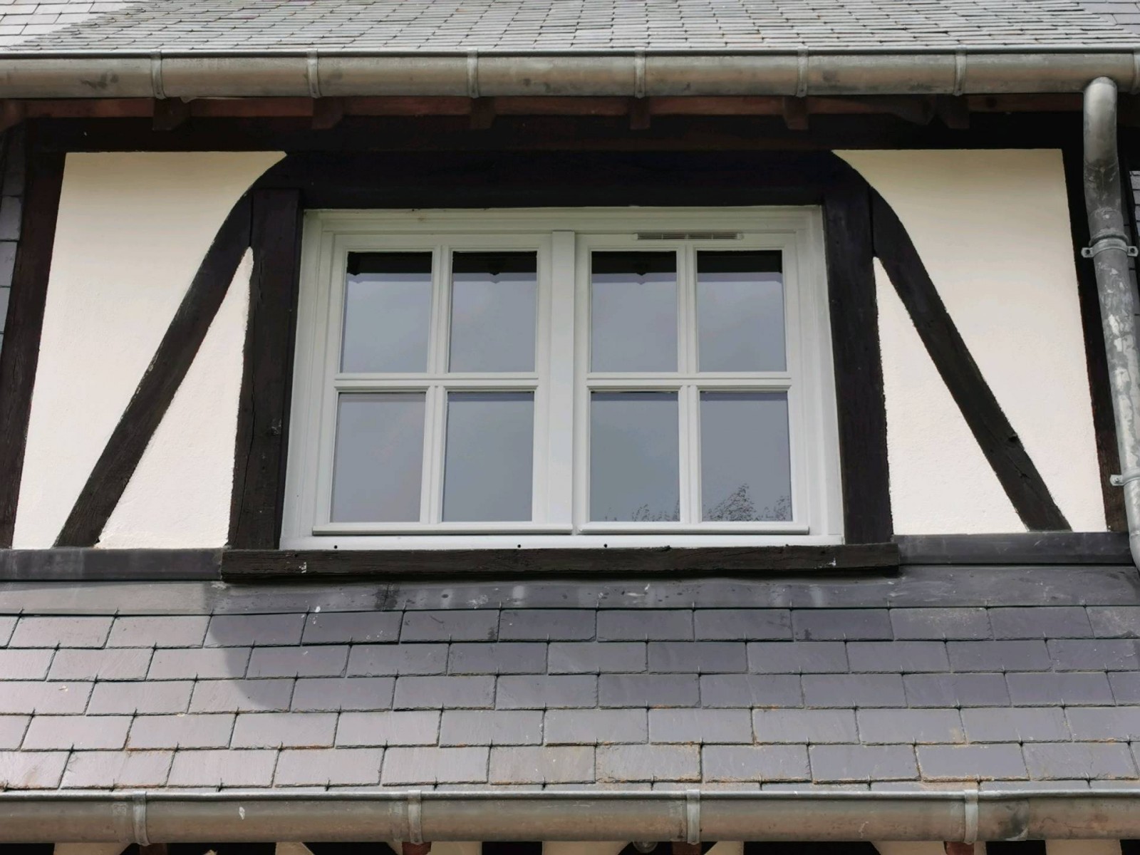 Entreprise pour un ravalement de façade sur une ancienne longère à Malaunay proche de Rouen 76