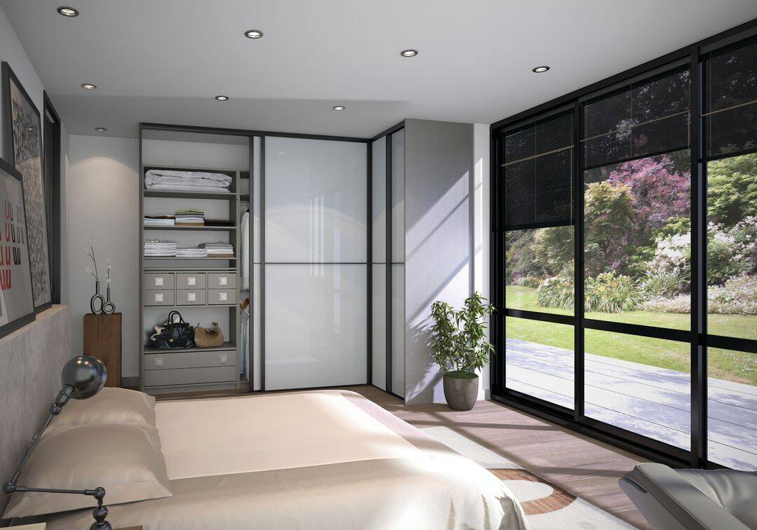 Pose d'un dressing avec porte coulissante sur Rouen