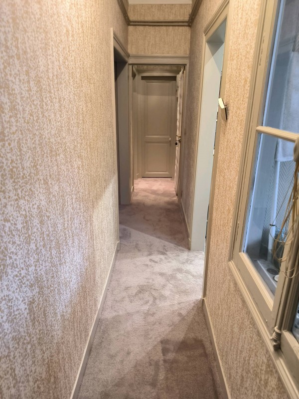 Réfection d'un couloir à Rouen