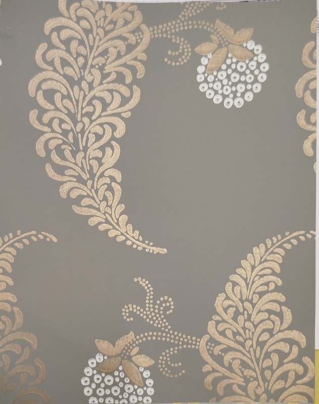 Pose de papier déco sur la commune d'Houppeville