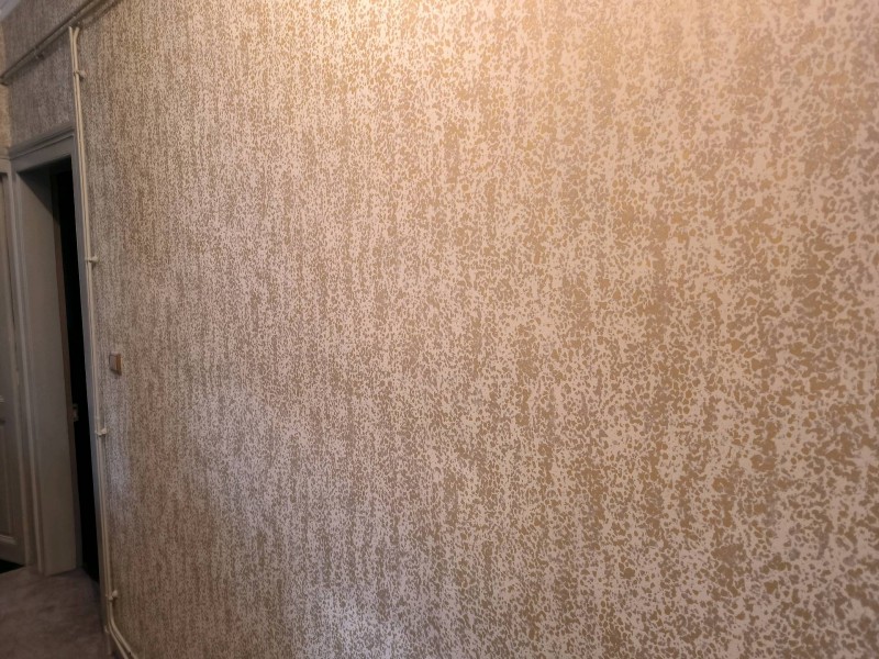 Réfection d'un couloir à Rouen