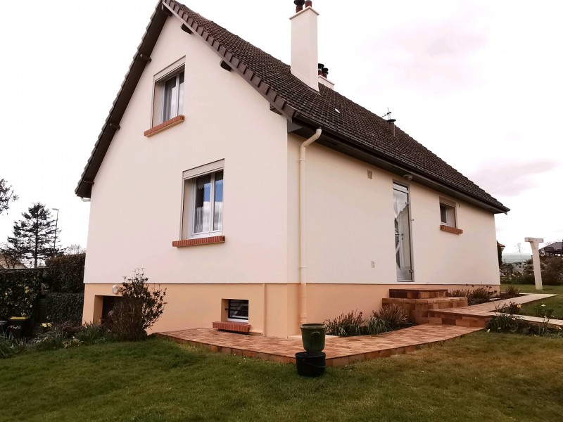 Entretien d'un ravalement d'un pavillon sur Bosc-le-Hard