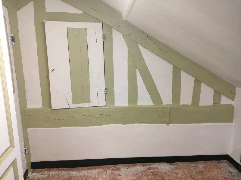 Aménagement d'un grenier en bibliothèque salle de lecture sur le secteur de Rouen