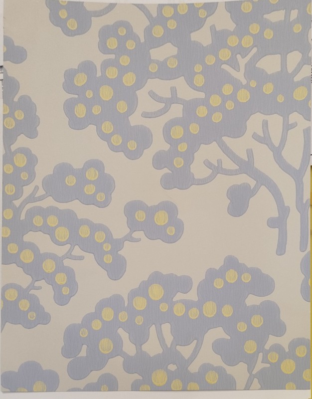 Pose de papier déco sur la commune d'Houppeville