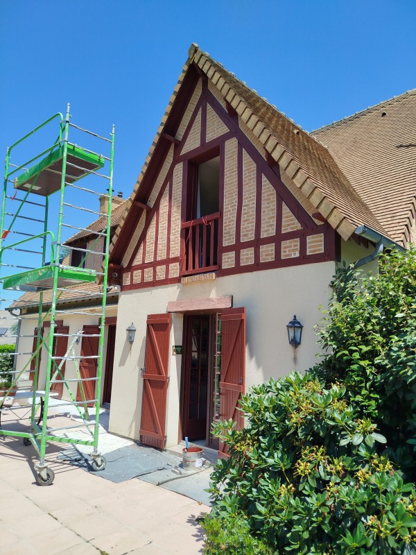 Rénovation d'une maison en colombage sur le secteur d'houppeville