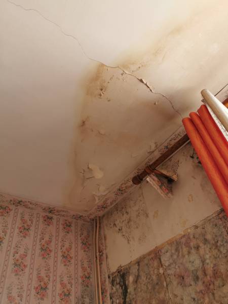 Travaux de peinture et papier peint après sinistre proche de Rouen