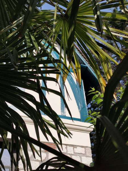 Travaux de peinture extérieur sur façade en colombage à Bois-Guillaume