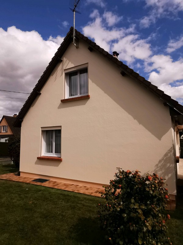 Entretien d'un ravalement d'un pavillon sur Bosc-le-Hard