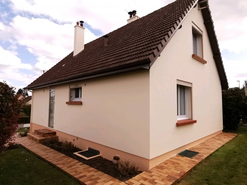 Entretien d'un ravalement d'un pavillon sur Bosc-le-Hard